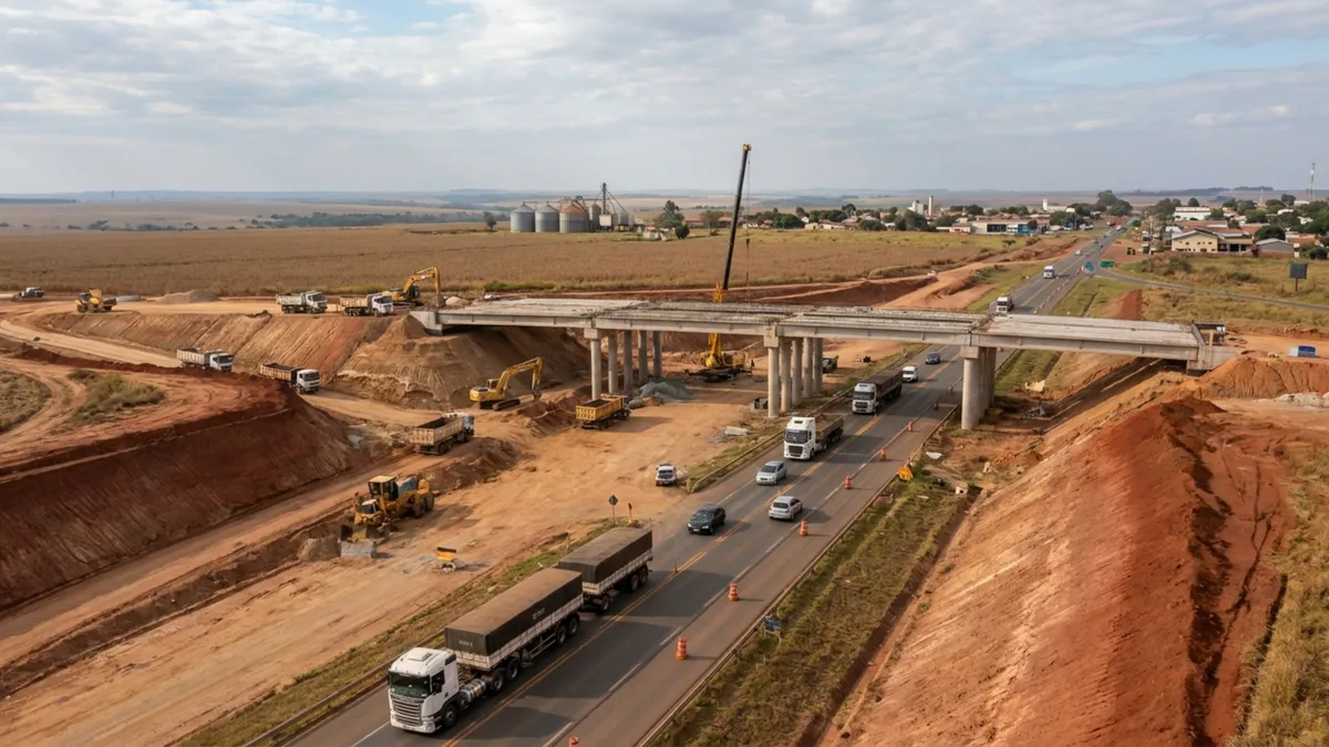 Estrada de 887 km receberá R$ 6,1 bilhões para transformar uma das principais rotas usadas pelos caminhões que carregam a produção agrícola brasileira