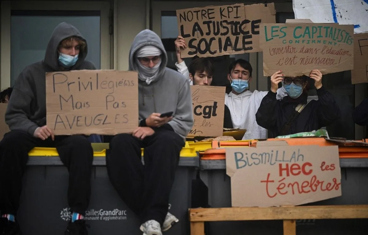 Blocus des lycéens : « On participe pour le symbole »… HEC et d’autres grandes écoles s’y mettent aussi
