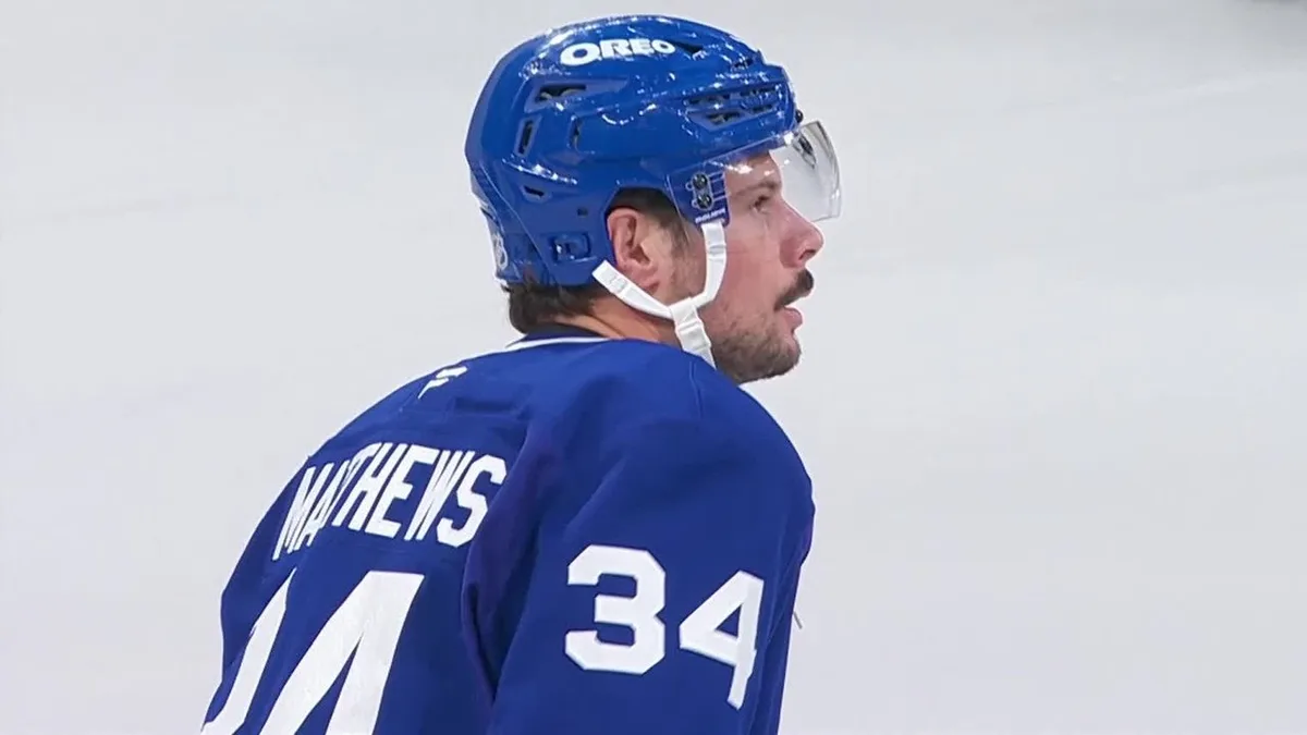 Maple Leafs’ Matthews scores to extend point streak to six games