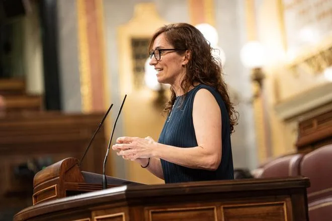 Mónica García defenderá este jueves en el Congreso su gestión sanitaria ante la crisis migratoria en Ceuta