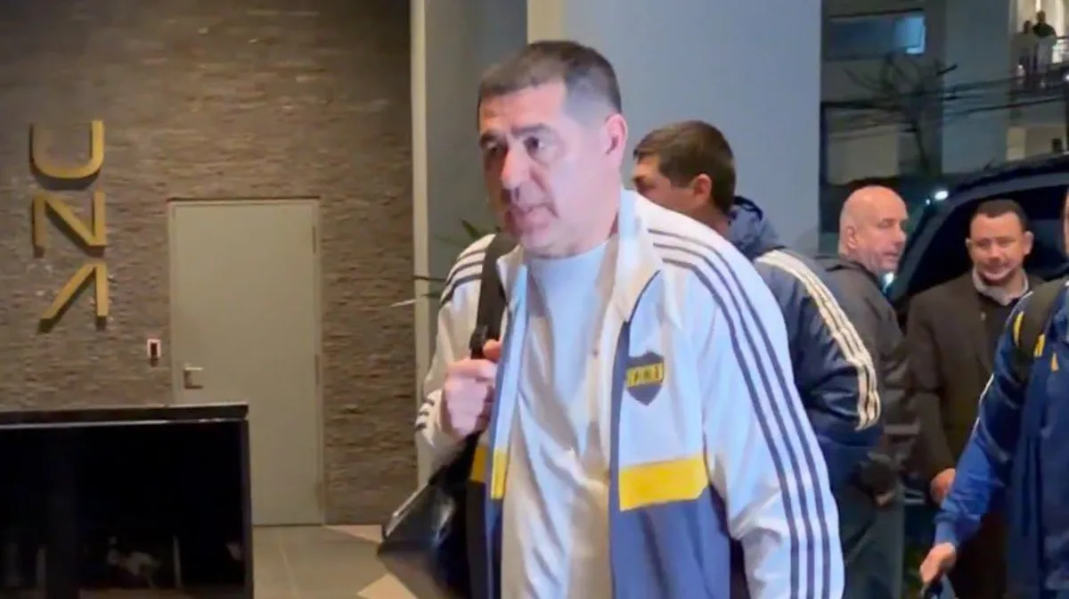 Con Riquelme a la cabeza, Boca llegó a Brasil para jugar la revancha contra San Pablo