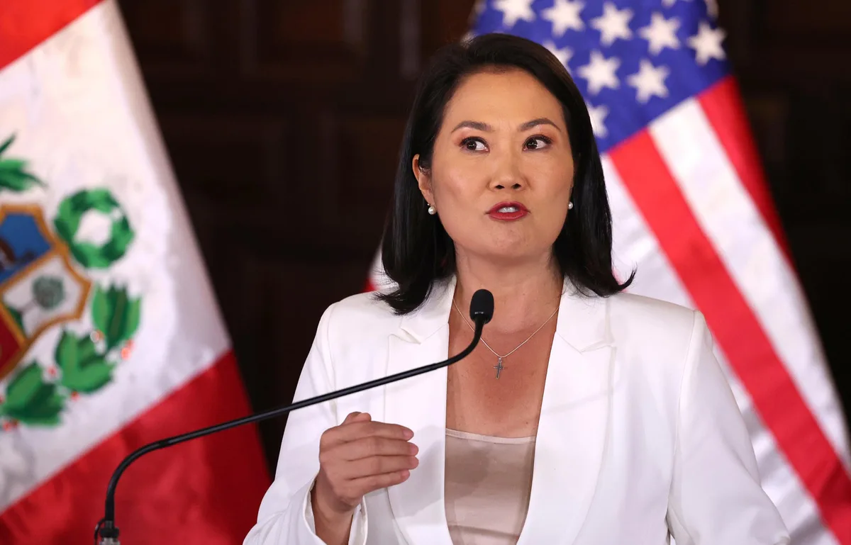 Keiko Fujimori asegura que en Perú "no habrá territorio con miedo"