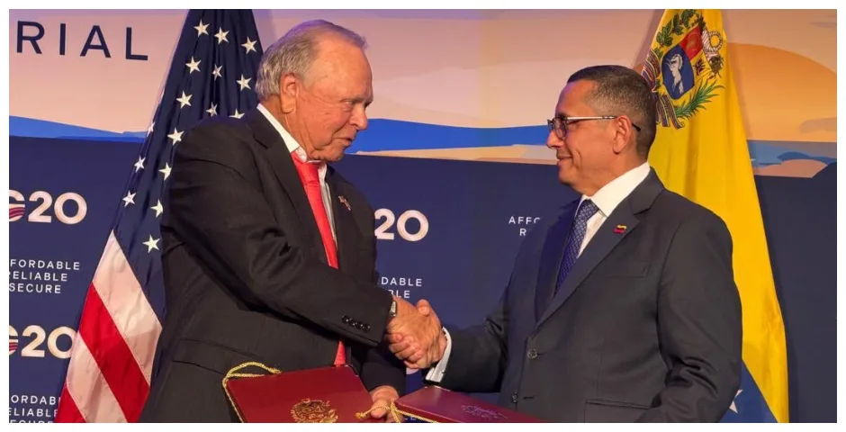 Continental Resources firma un memorando con PDVSA para operar un bloque petrolero