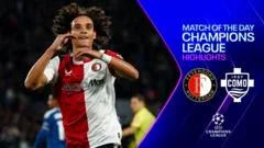 Feyenoord come from behind to beat Como