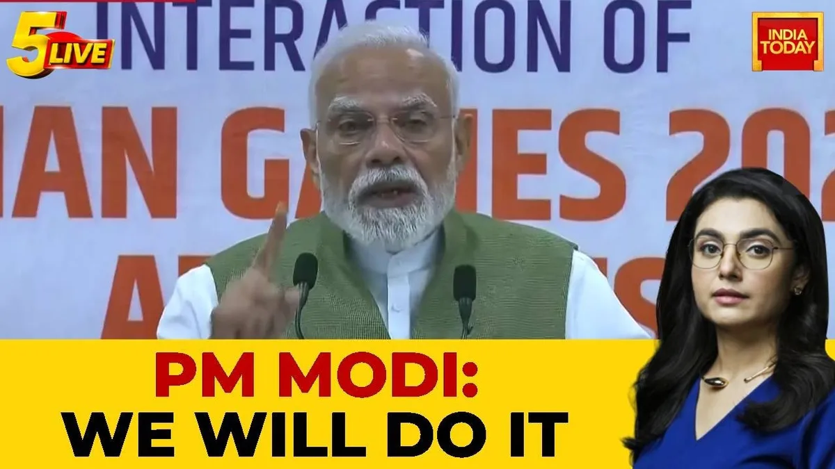 PM Modi meets Asian Games medal winners; lauds strong performance
