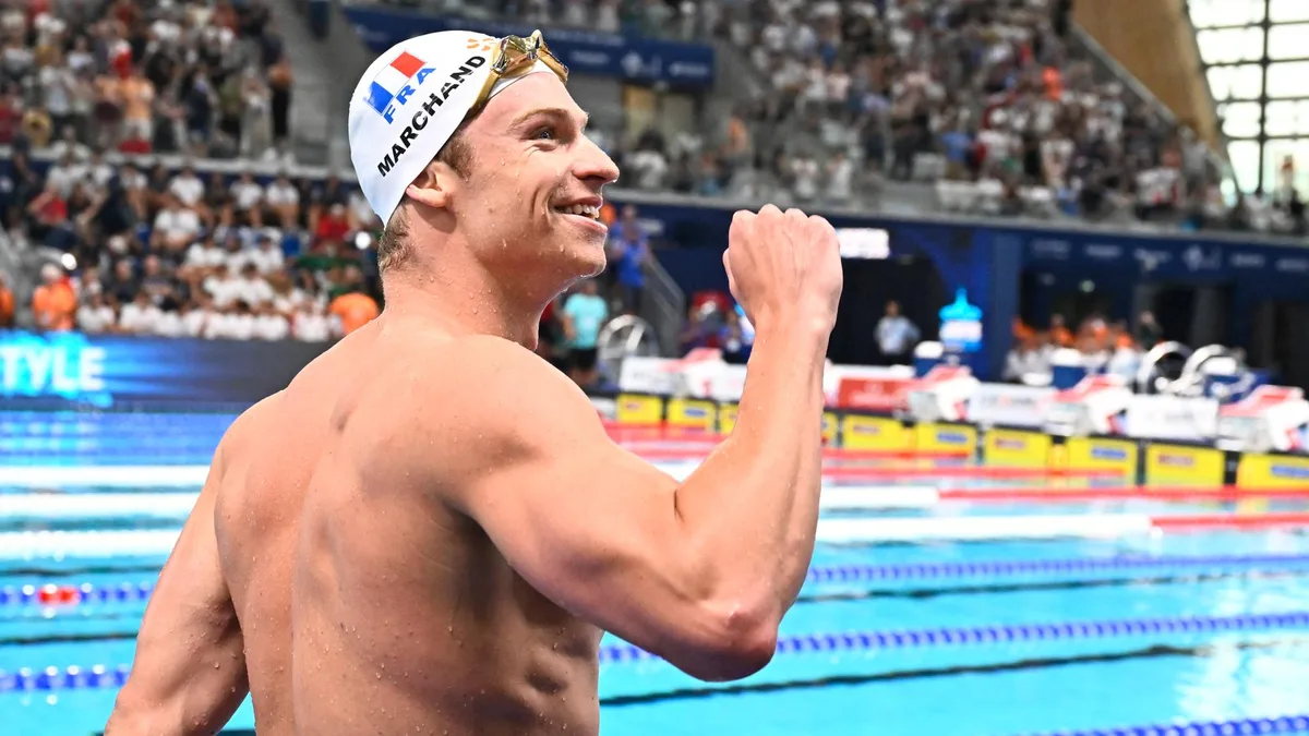 Après l’Euro de natation, Léon Marchand a trouvé son « truc » pour les prochains JO