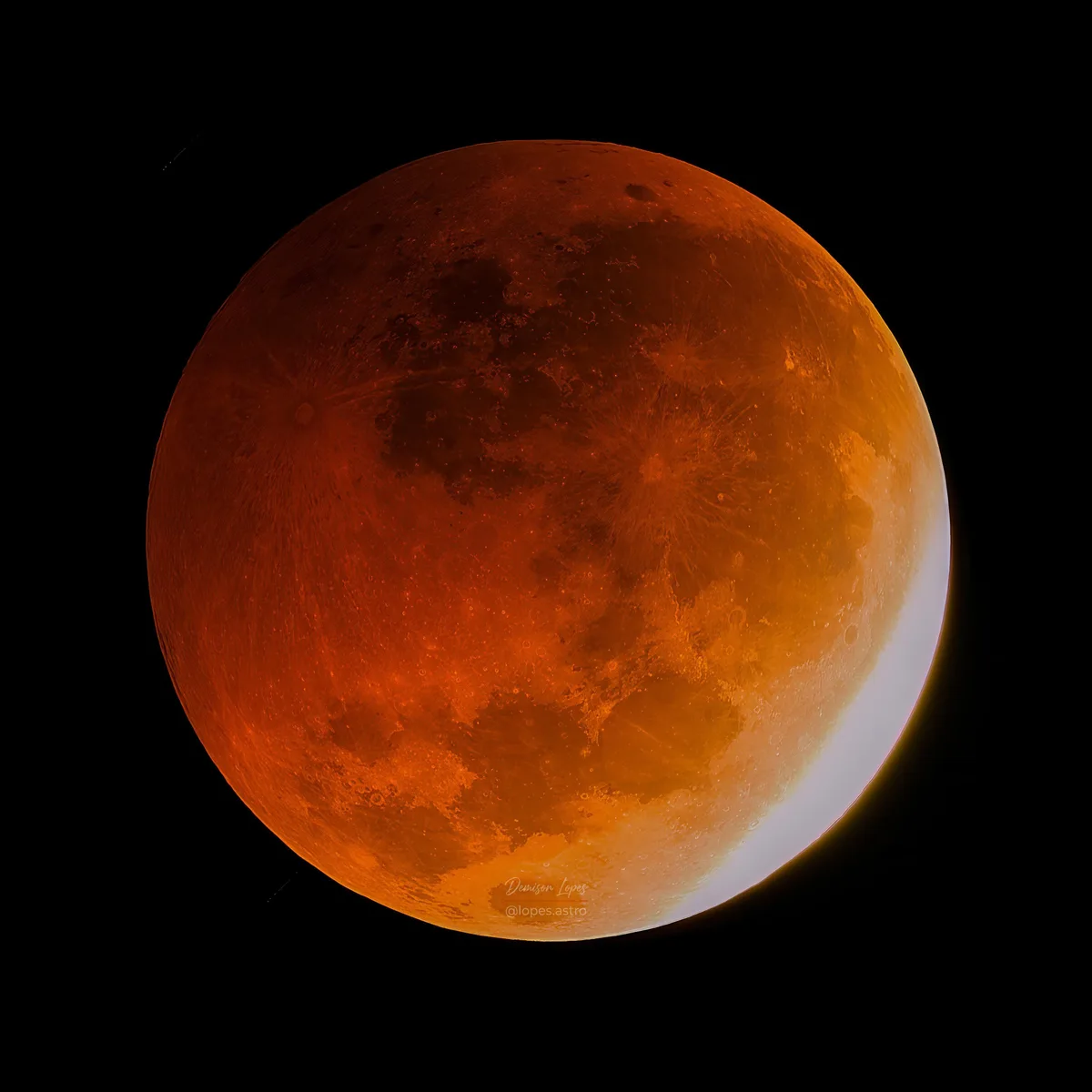 Eclipse lunar parcial: veja fotos do fenômeno em Alagoas