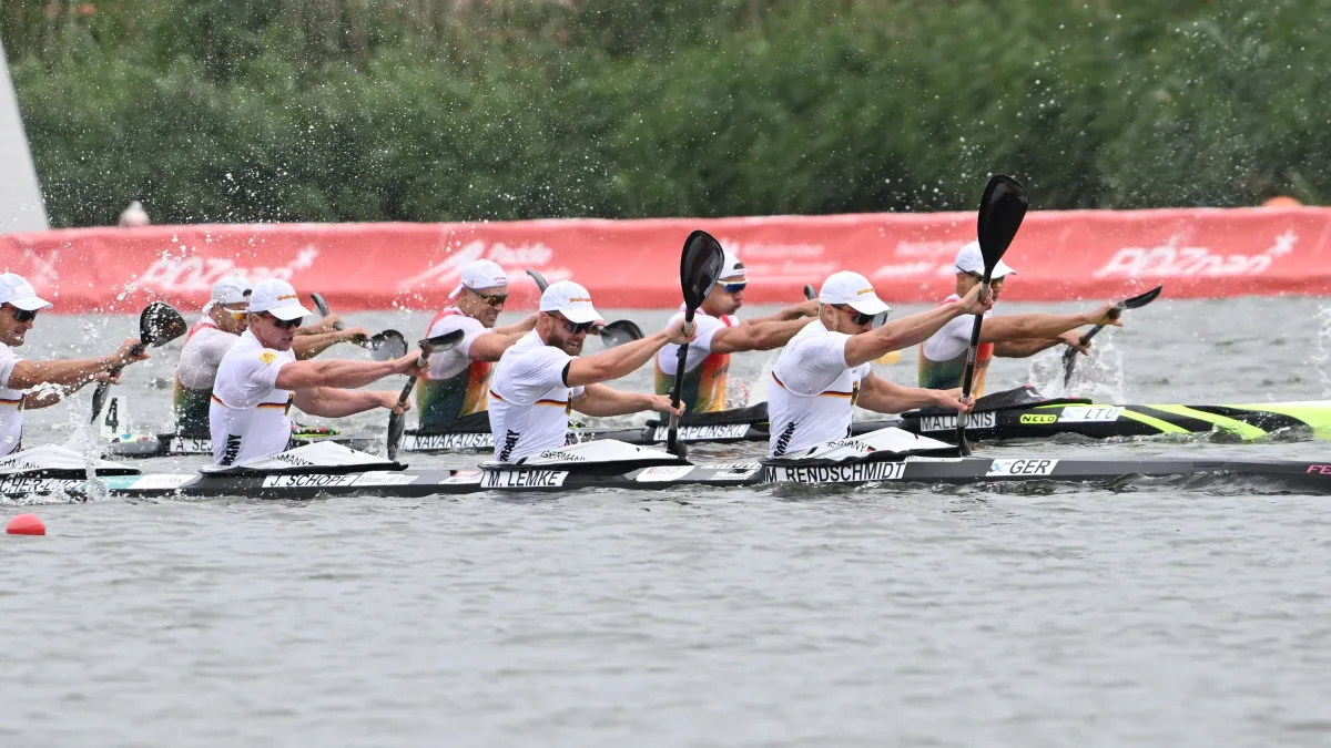 Drei Medaillen zum Start: Deutschem Kanuteam gelingt goldener WM-Auftakt