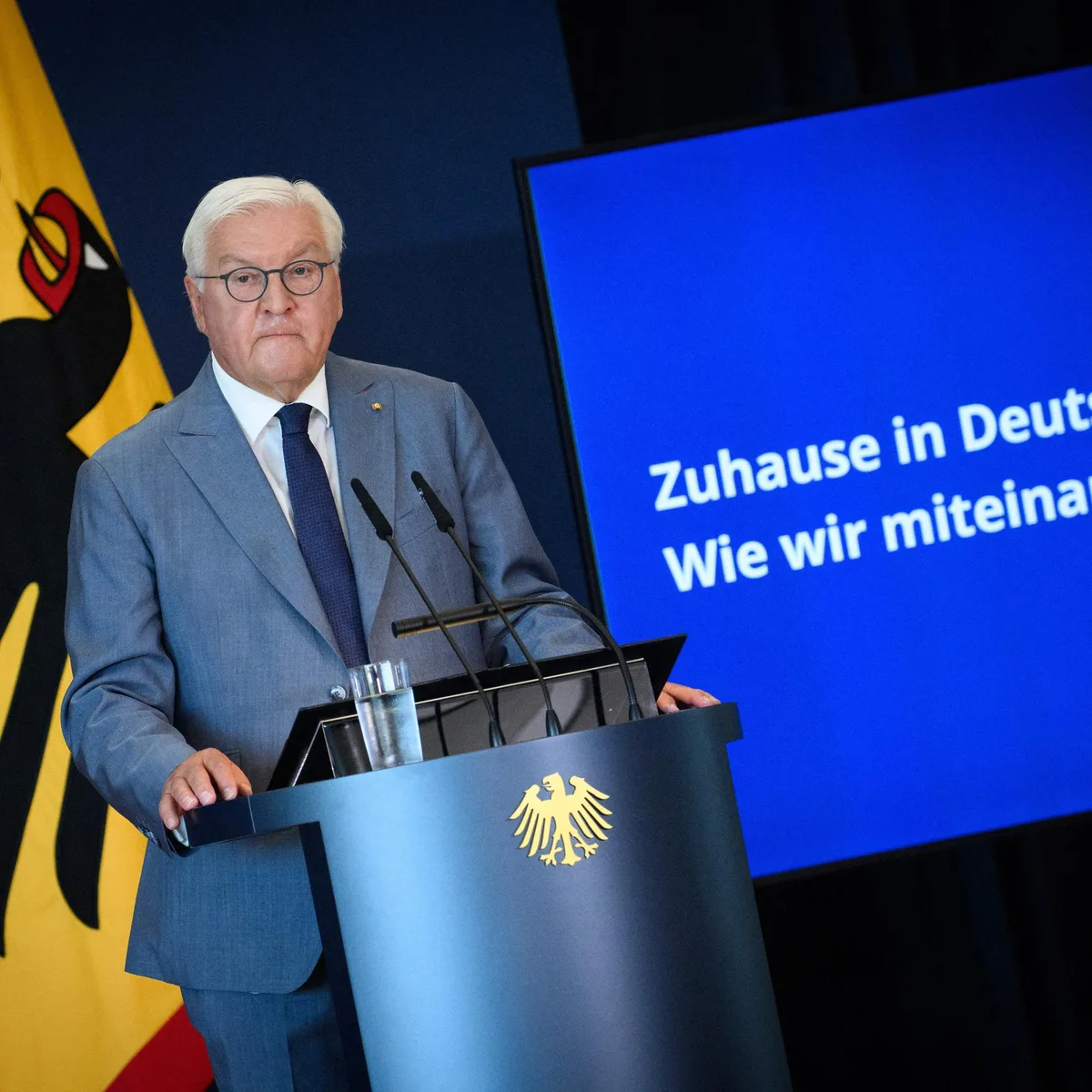 Zuwanderung - Steinmeier wirbt um Verständnis für Sorgen alteingesessener und hinzugekommener Bürger