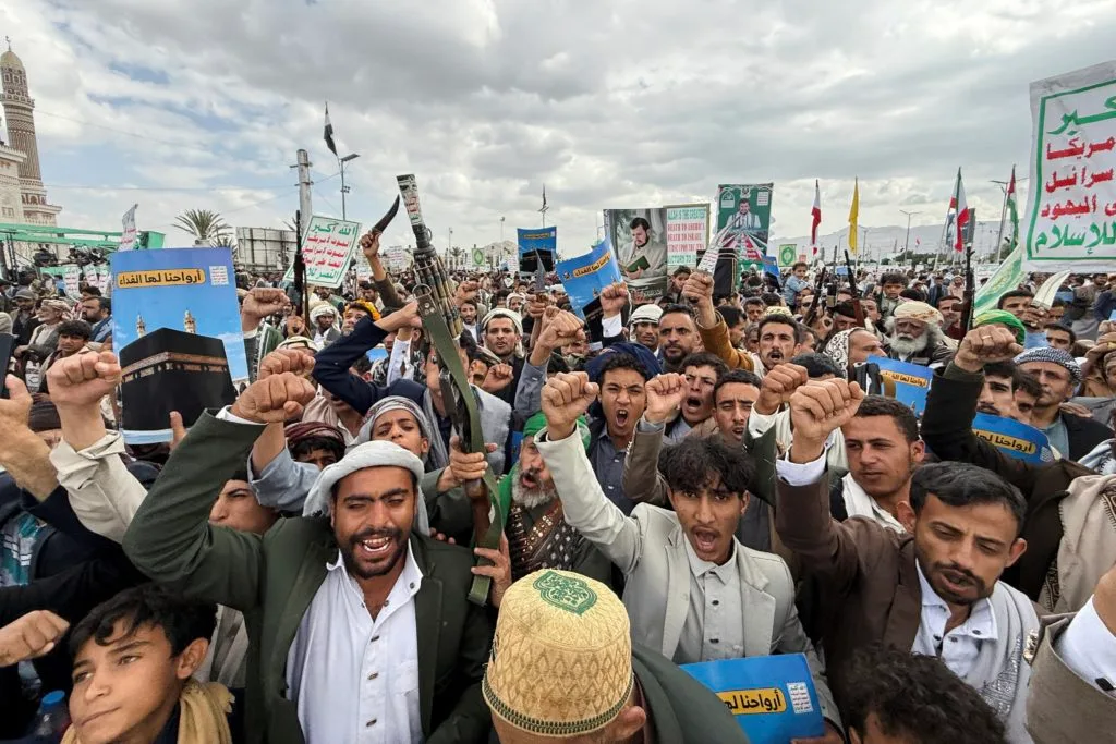 Iran-backed Houthi rebels warn against joining Saudi Arabia in Yemen's growing civil war
