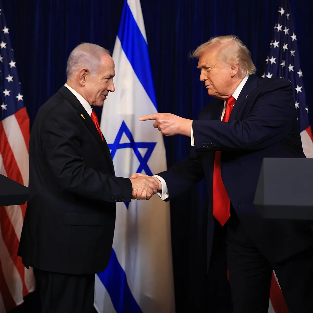Parlamentswahl in Israel - Trump spricht Wahlempfehlung für Netanjahu aus