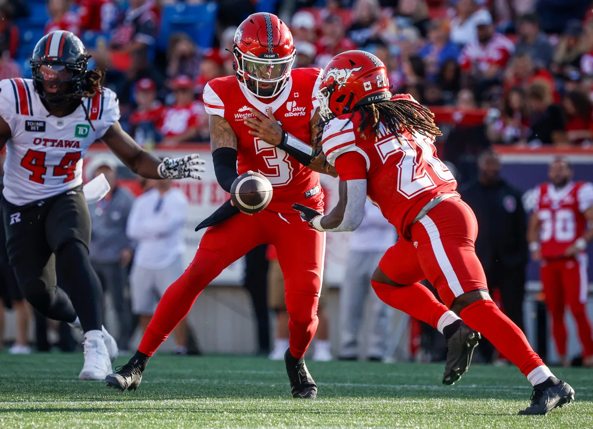Calgary Stampeders down Ottawa Redblacks 40-38 with 62-yard field goal