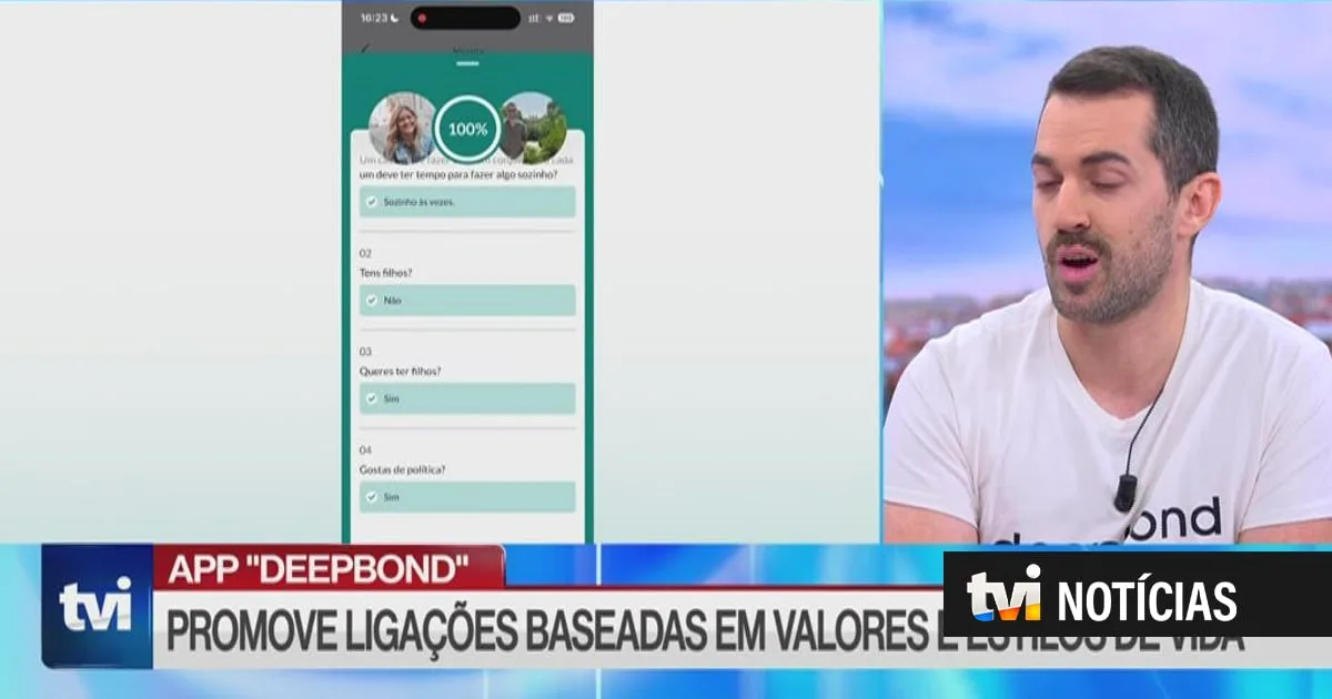 Deepbond: a aplicação de "filosofia completamente diferente" para "quem procura uma relação duradoura"