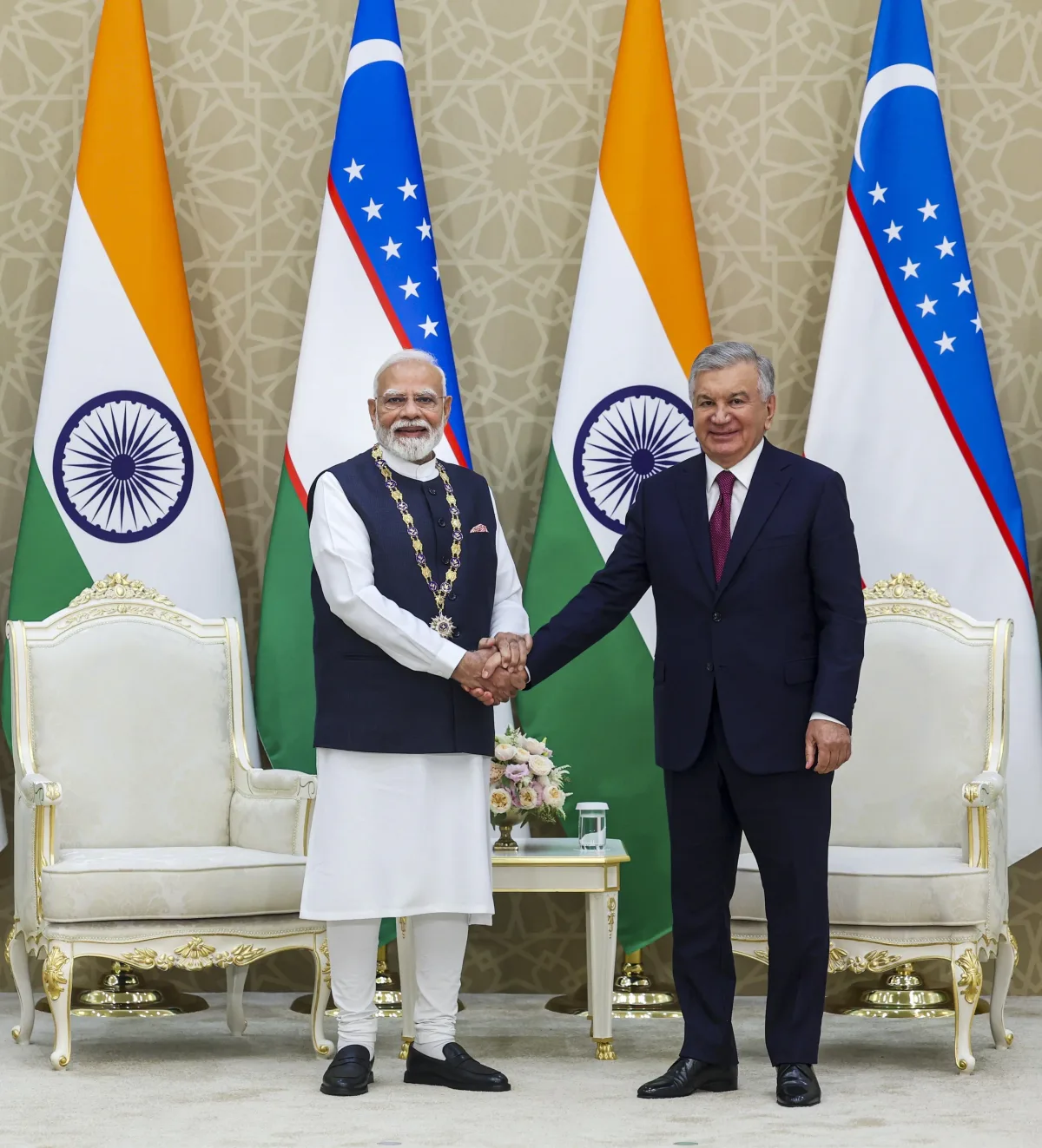 PM Modi conferred with Uzbekistan's highest honour for foreign leaders