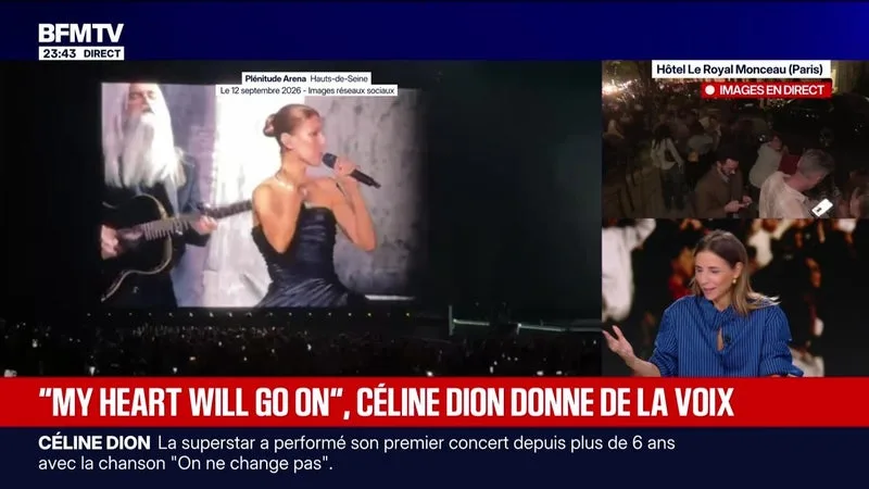 Après 6 ans d'absence, Céline Dion fait son retour - 12/09