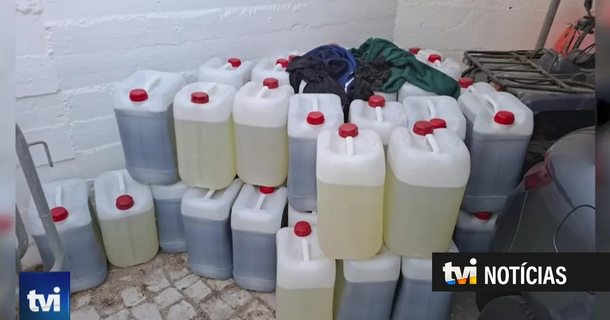 GNR apreende 100 jerricãs com litros de gasolina em operação contra apoio ao narcotráfico