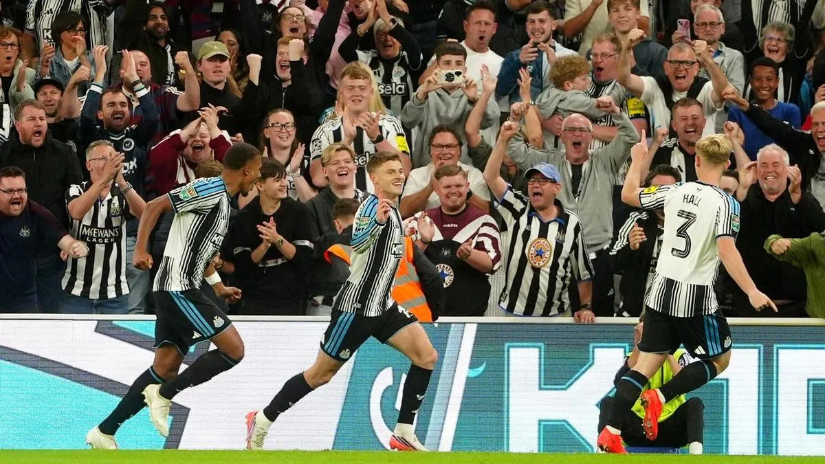 Newcastle fight back to advance in League Cup