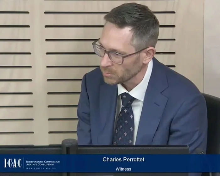 ‘We execute the prick’: Charles Perrottet sent text plotting downfall of NSW Liberal minister, Icac hears