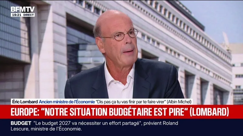 "Il faut que l'âge de la retraite soit décalé", assure Éric Lombard, ancien ministre de l'Économie