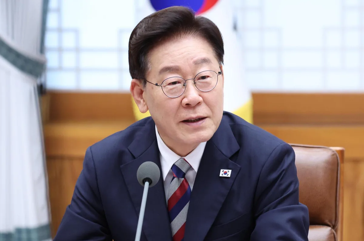 李대통령 직무 긍정평가, 1%P 올라 45%