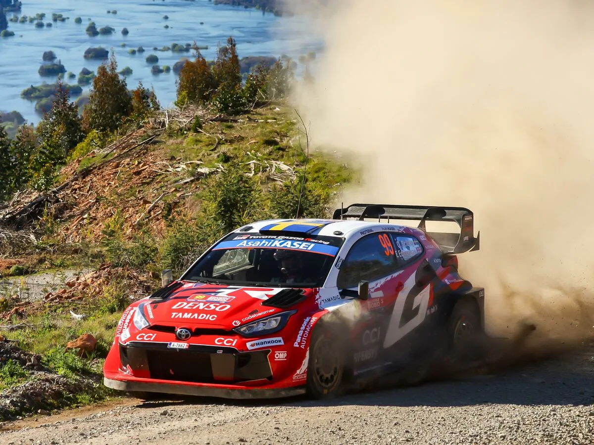 Solberg heading for victory in Chile, Evans second