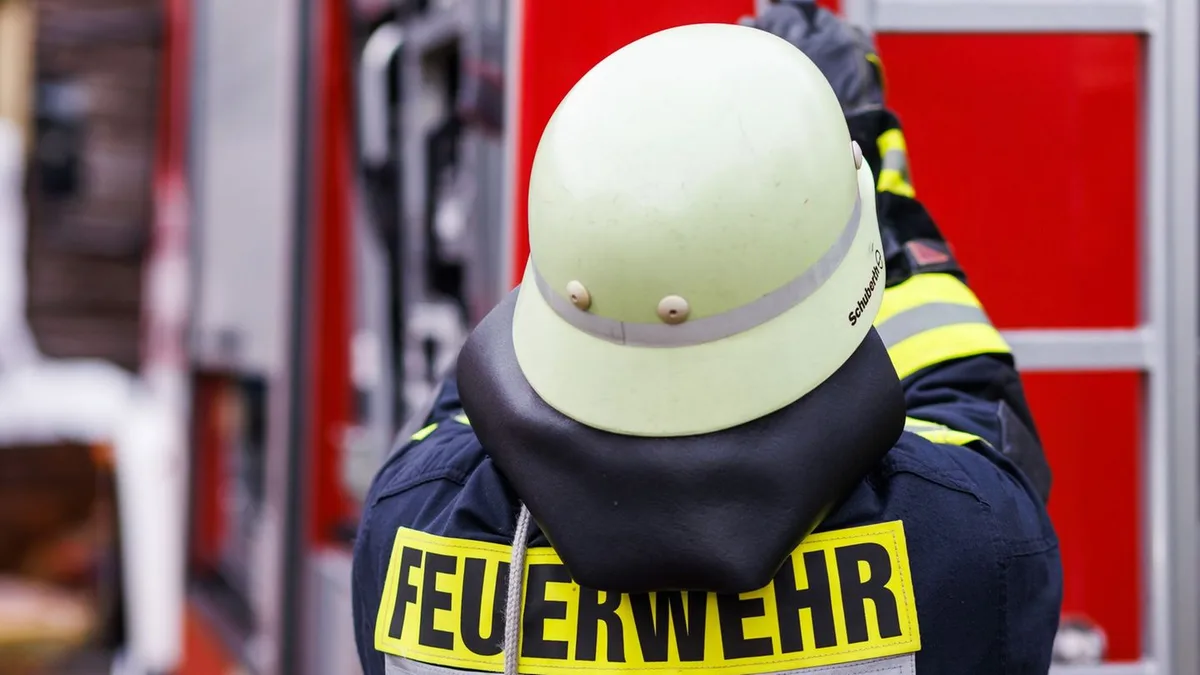 Hilfe aus dem Nachbarland: Feuerwehr rettet Pferd mit Spezialgeschirr aus Güllegrube
