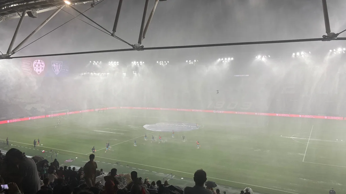 Polémica en LaLiga: Por qué han aguantado hasta el último momento para cancelar el Levante vs Athletic Club pese a la intensa tormenta