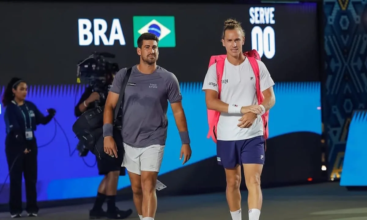 Chuva adia jogo de Orlando Luz e Rafael Matos no Masters de Montreal