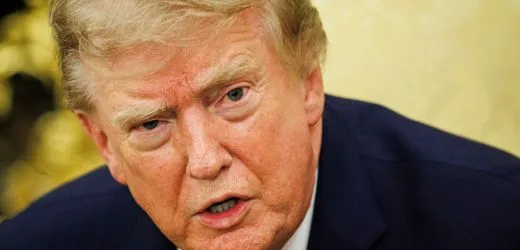 Donald Trump: US-Präsident veröffentlicht Karte mit Straße von Hormus als US-Territorium