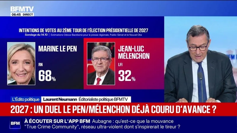 2027 : un duel Le Pen/Mélenchon déjà couru d'avance ? - L’édito politique - 15/10