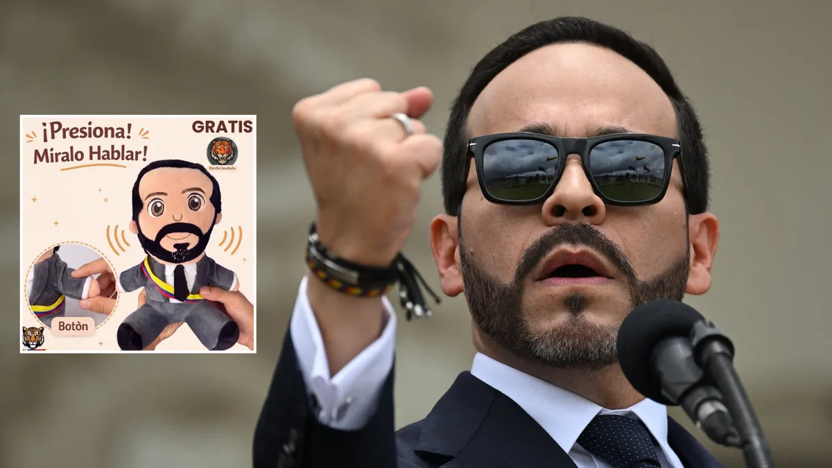 Luego del peluche de Gustavo Petro, este es el “Tigruche”, el muñeco de Abelardo de la Espriella viral en redes sociales