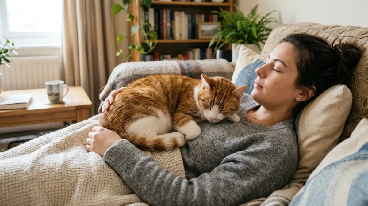 Maja Platisa, veterinaria: “A los gatos les encanta acurrucarse con sus personas favoritas”