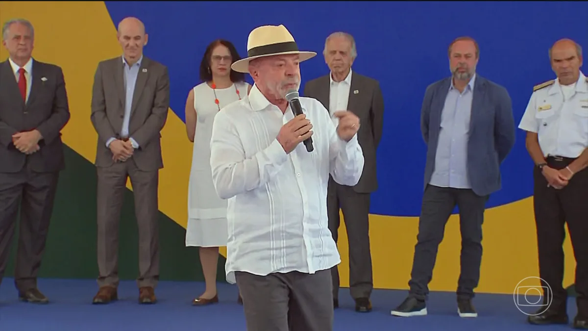 Presidente Lula, candidato à reeleição pelo PT, viaja para Iperó, interior de São Paulo