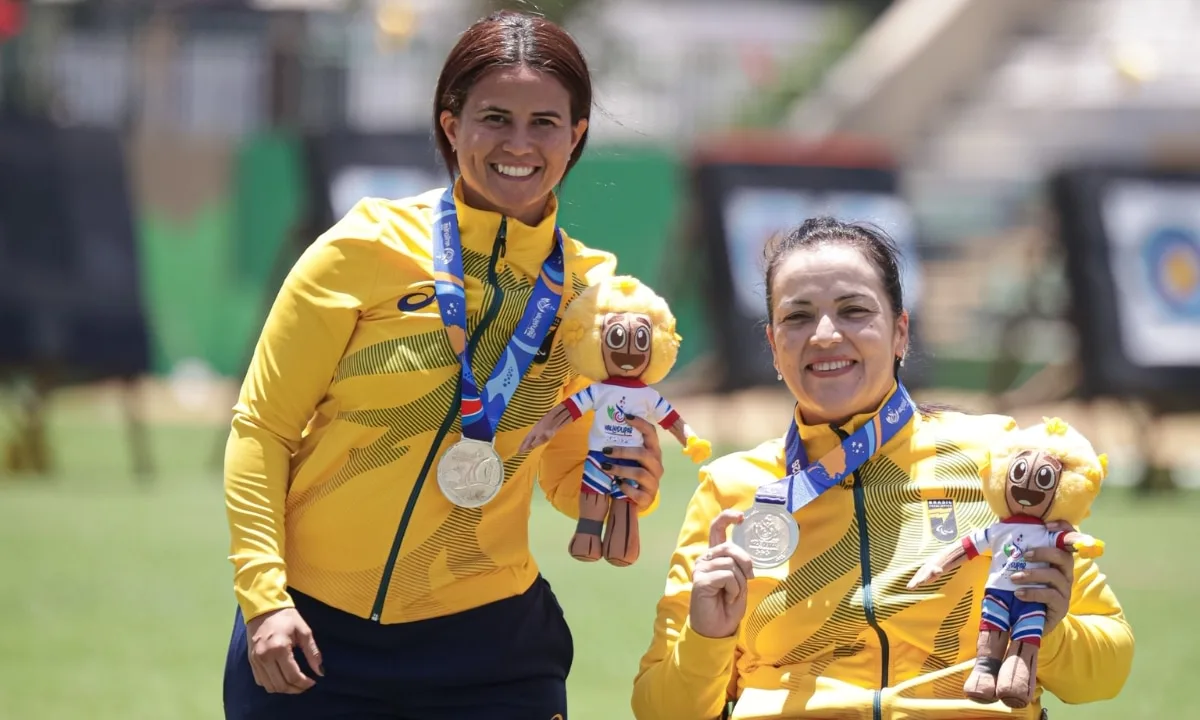 Brasil conquista dois ouros, dois bronzes e um recorde no tiro com arco no Chile