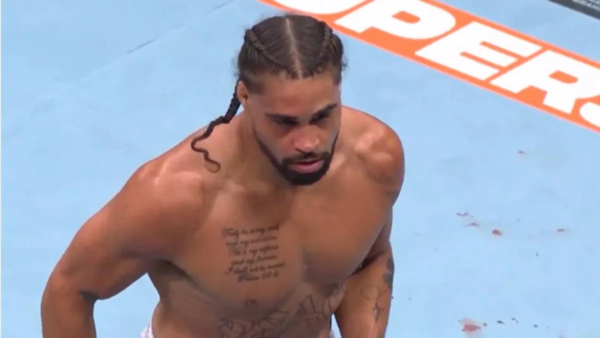 Johnson scores first-round knockout with crushing left hand at UFC 330
