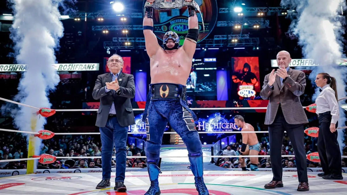 Hechicero defenderá el Campeonato Mundial Completo del CMLL ante Eddie Kingston en la Arena México