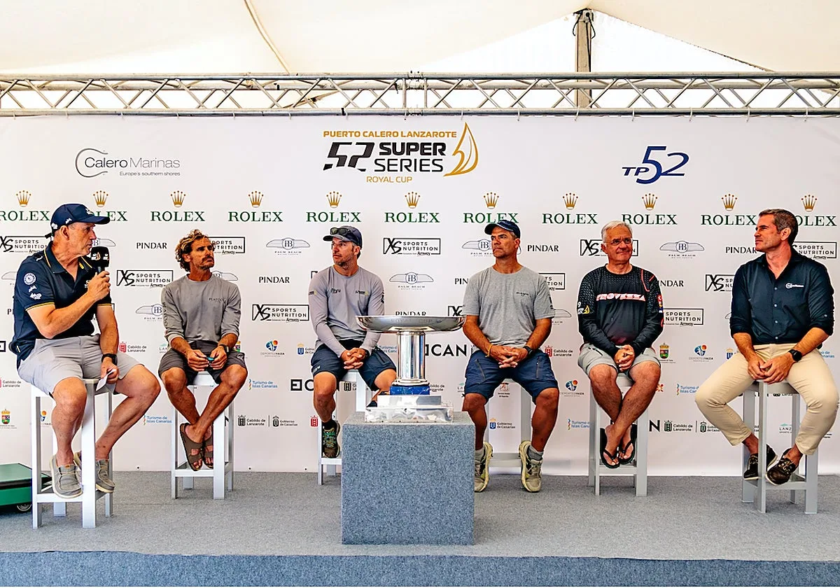 Los TP52 vuelven a Puerto Calero dieciocho años después