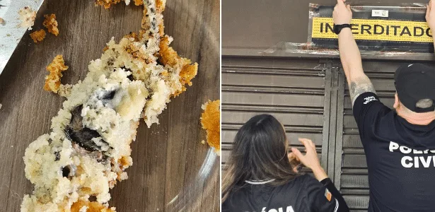 Cliente comeu bolo por dias até perceber que tinha rato morto, diz polícia