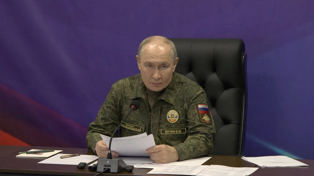Putin Brutally Mocked by His Own for Bogus War Briefing
