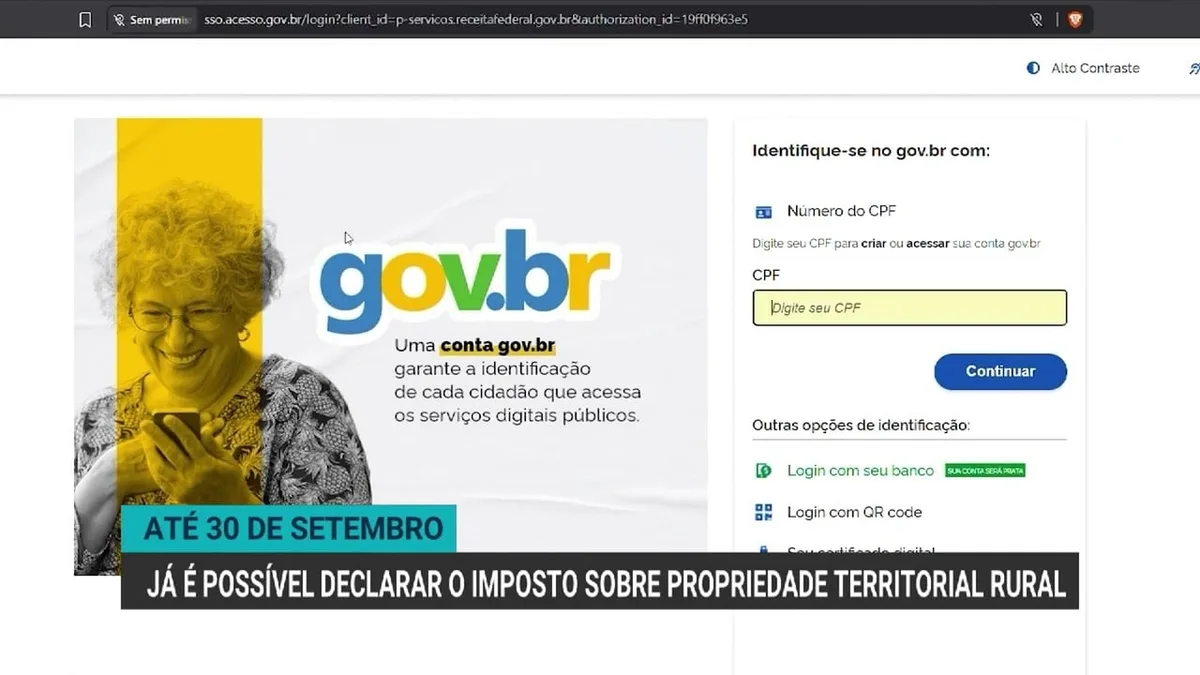 Prazo para entrega da declaração do ITR 2026 começa nesta semana