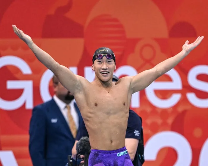 Japan teenager Shin Ohashi overcomes Covid and fever to smash breaststroke world record