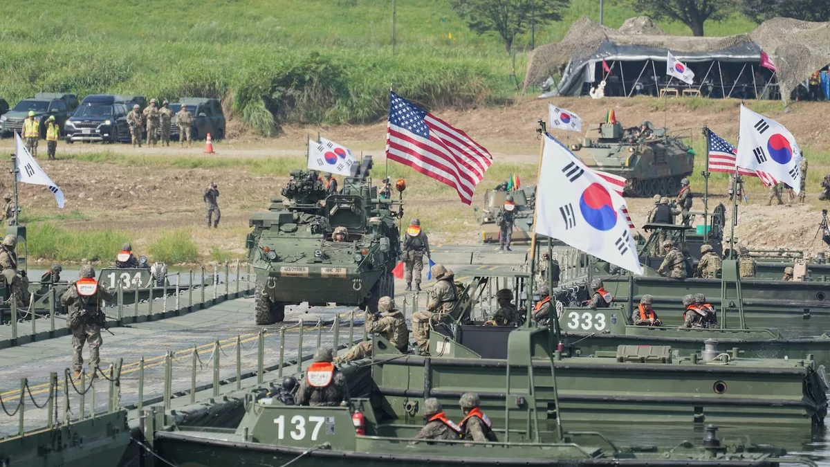 North Korea slams US-South Korea military drills and threatens strong response