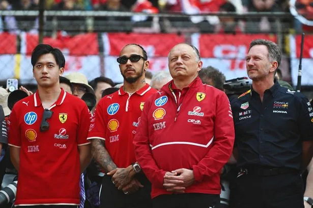 F1 legend confesses to breaking royal etiquette when having dinner with the Queen