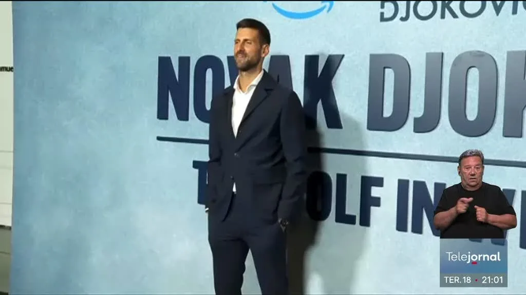 "O Lobo no Inverno" conta vida e carreira de Novak Djokovic