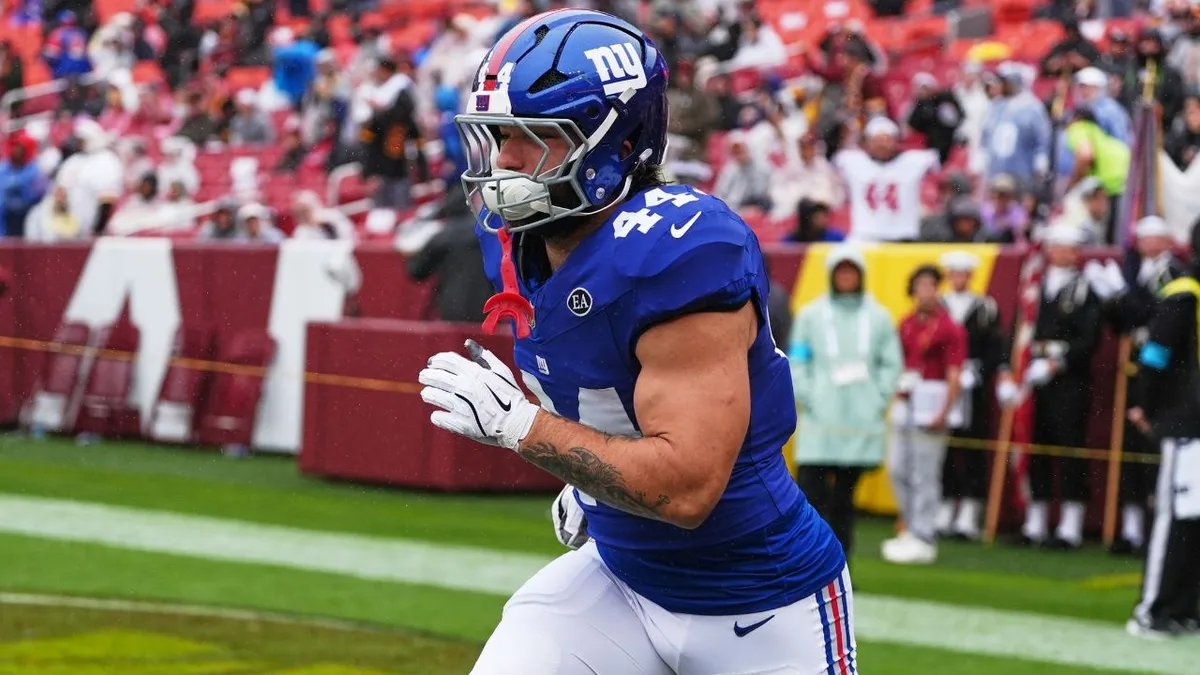 ‘I got punished’: Giants’ Skattebo on getting no rushes against Saints