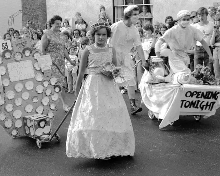Clowns, punks and a queen: Dartmoor town’s carnival days in the 70s and 80s – in pictures