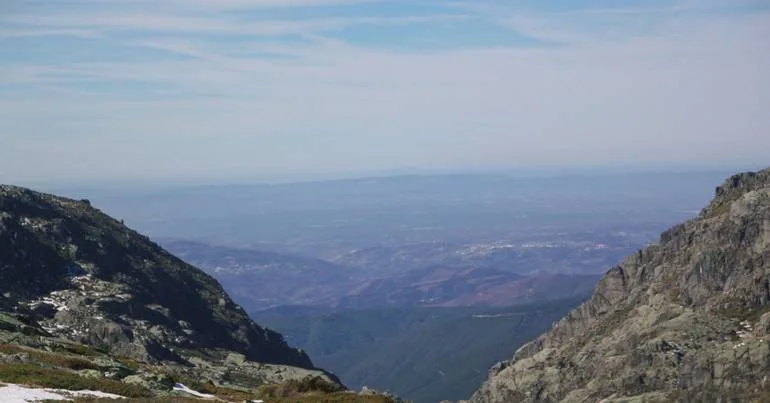 Pessoa resgatada na serra da Estrela