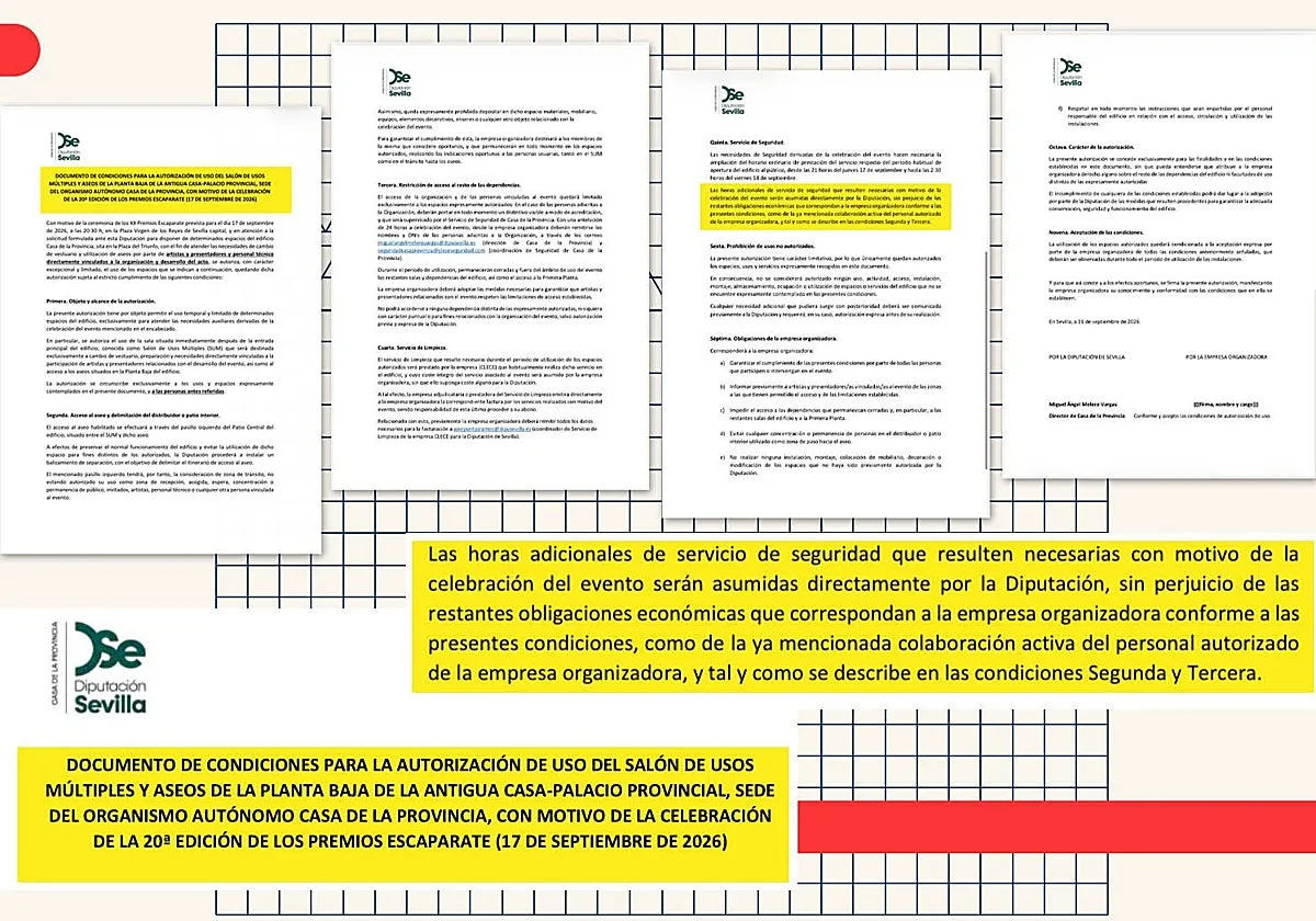 La Diputación de Sevilla cedió la Casa de la Provincia para la polémica cena a los pies de la Giralda