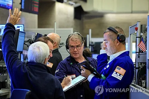 뉴욕증시, 국제유가 상승에 일제히 하락…다우 0.5%↓(종합)