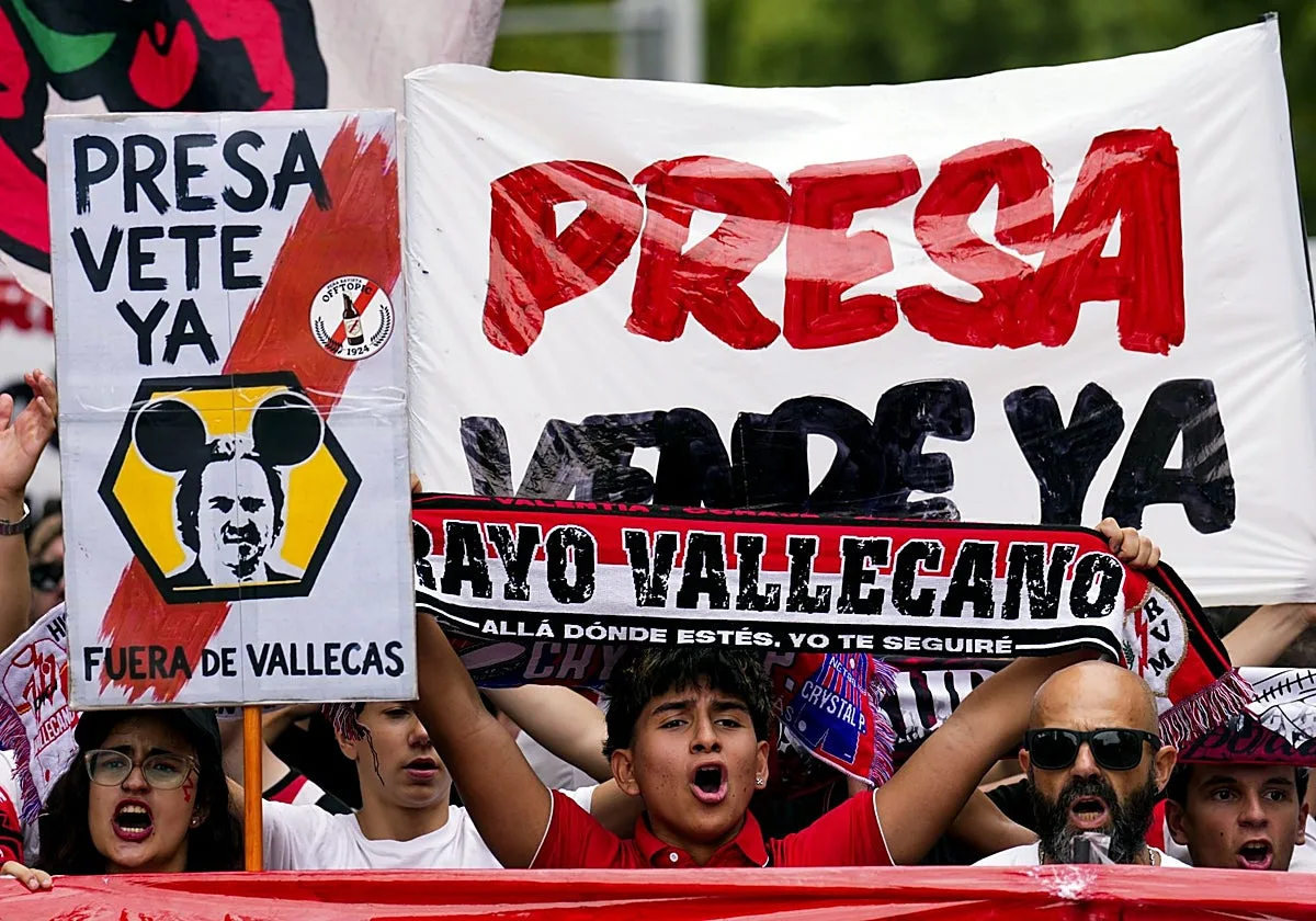 «Es inconcebible que se estropee el marcador de Vallecas y pongas una tele como la que tienes en tu casa»